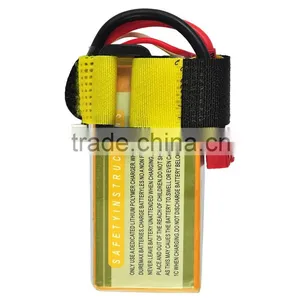 1300mAh 7.4V 25C Lipo Battery for RC Toys thumbnail-3