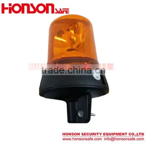 ECE R10 Halogen Rotating Beacon, Amber Warning Light, LED Amber Emergency Light for Trucks HTR-701 thumbnail-2