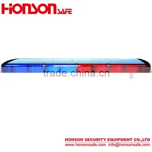 Led Warning Lightbar 47'' Hot Sell DC12V 24V Low-Profile Vehicle Warning Police Lightbar With Speaker HS8130 thumbnail-3