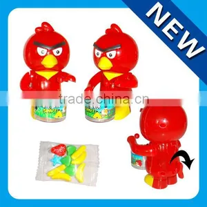 Wind Up Beat A Drum Birds Toy Candy thumbnail-1