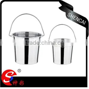 14cm, 16cm Stainless Steel Ice Bucket Cooler Container thumbnail-1