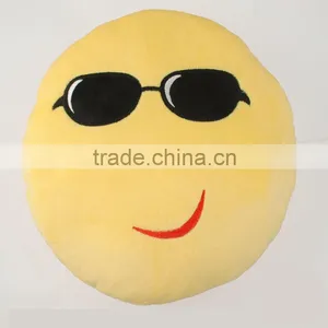 Latest Design Yellow Cute Custom Whatsapp Emoji Pillow Emoji Memory Foam Pillow Emoji Plush Pillow for Children thumbnail-3
