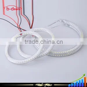 B-deals Hot Sell 131mm 106mm Angel Eyes Rings SET SMD LED for BMW E90 thumbnail-5