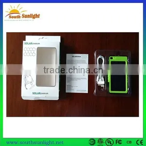 8000mah Solar Cell Phone Charger Super Capacity Made in China thumbnail-1