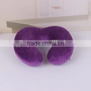 Neck Pillow,U Shape Inflatable Pillow,Custom PVC+PVC Flocking Inflatable Travel Pillow thumbnail-6