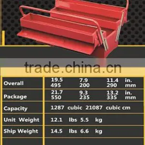 Cantilever Tool Box With Trays GL101 thumbnail-1