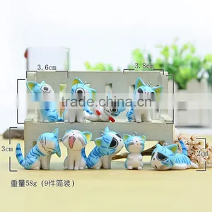 Home Decor Plastic Cat Crafts Figure Ornament thumbnail-6