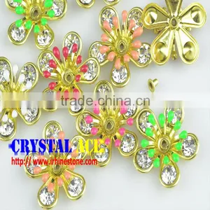 Decorative Siam Metal Flower Use for Leather Bag thumbnail-4