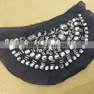 New Arrive Handmade Beaded Applique For Shoulder -- M113 thumbnail-2