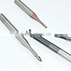 Solid Carbide 2 Flute Acrylic Ball Nose End Mills For Cutting Acrylic thumbnail-4