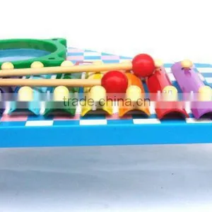 USA Hot Sale Music Instrument Set Wooden Music Toy for Baby, DIY Wooden Music Instrument Toy thumbnail-3