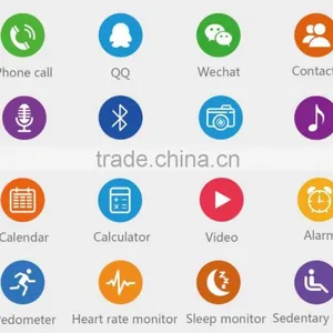 China Smartwatch With Heart Rate Touch Screen Smart Watch Mtk6260 Kw08 Cheap Price u8 Smart Watch thumbnail-6