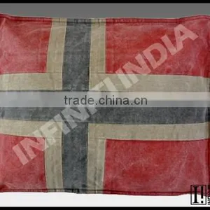 VINTAGE CANVAS STYLE PILLOW ,VINTAGE PILLOW thumbnail-1