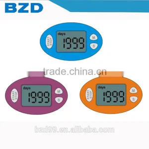 New Egg Project OEM/ODM Custom 999/60/30 Days Hours Minutes Countdown /Up ABS Plastic Day Counter Timer With Clip & Magnet thumbnail-1