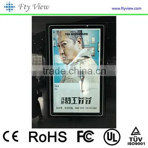 55 Inch Advertising Display With/without Touch Screen Wall Mounted Display With Android System thumbnail-2