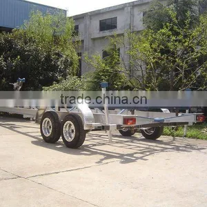Heavy Duty Dual Axle Aluminum Boat Trailer thumbnail-1