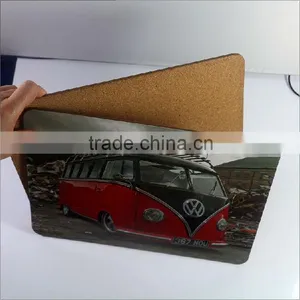 New Products for 2015 CMYK Printed Cork Backed Placemats/MDF Placemats for Promotion Gift Quality Choice thumbnail-4