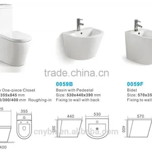 Sanitary Ware Bathroom Design Ceramic Toilet thumbnail-2