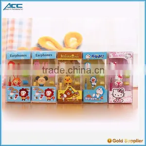 Despicable me Carton Earphones With Gift Box As Christmas Gift thumbnail-4
