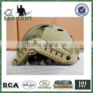 Airsoft FAST Carbon Style Helmet Camo thumbnail-1