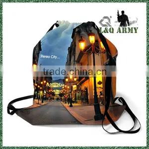 Custom Sublimation Backpack Drawstring Backpack thumbnail-1