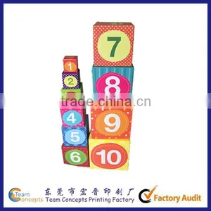Decorative Diy Educational Toy Cardboard Paper Block for Kids thumbnail-4
