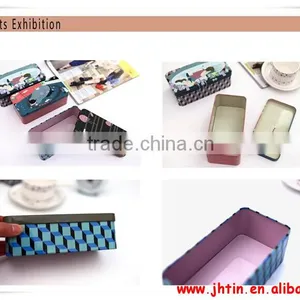 China Supplier Rectangular Metal Box/small Tin Storage Box thumbnail-1