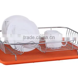 China Most Popular Stainless Dish Drying Rack & Drainer thumbnail-1