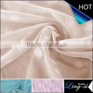 Polyester Mesh Lace Fabric DSN458 thumbnail-1