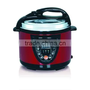 Red Color Multifunction Computer Electric Pressure Cooker thumbnail-1