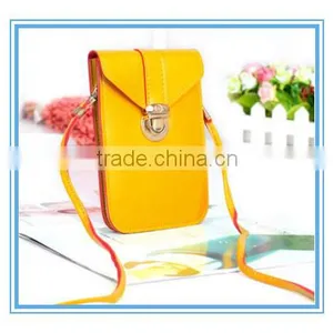 Newest Design Fashion Trendy Multifunctions Leather Wallet Women Travel Passport Holder Phone Bag thumbnail-1