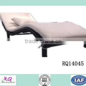 Alum Sunbed PE Rattan With Cushion thumbnail-1