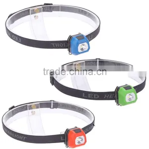 Hot Selling Mini Waterproof LED Headlamp Headlight 3 Mode Energy Saving Outdoor Sports Camping Fishing Head Lamp LED Flashlights thumbnail-1
