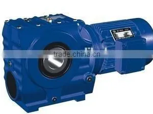 S Serial Worm Helical Right Angle Bevel Gearbox thumbnail-1