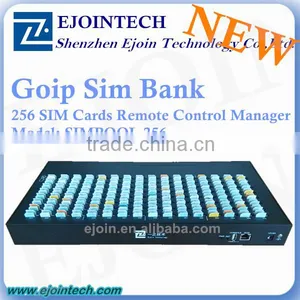 New Arrival Ejointech SIMPOOL 256 Ports GSM Sim Bank for Voip Gateway Quality Choice thumbnail-1