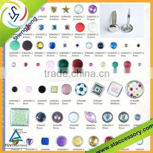 Hot Selling Brads Pearl Fabric Epoxy Flower Etc.brads Scrapbooking 16 Gauge Brad Nails thumbnail-1