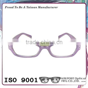 Color Combination and Silver Pins Decoration Eyeglasses thumbnail-2