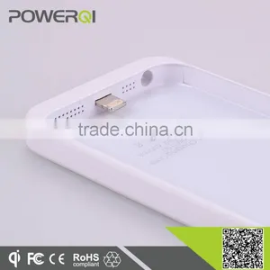 Thinnest White Wireless Charger Case for Iphone5s , Wireless Charger Receiver Case thumbnail-1
