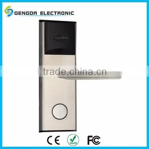 GD Hotest Wood Hotel Handle Door Lock thumbnail-2