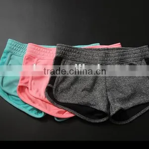 Cationic Fabric Color Contrast Sports Shorts,sportswear thumbnail-1