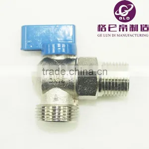 Factory Directly Supply Open Brass Washing Angle Ball Valve thumbnail-1