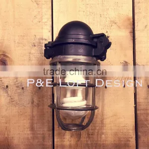 <HOT> LOFT STYLE Space Design 12V/24V/110V IP56 Waterproof Steel Vintage Working Light thumbnail-1