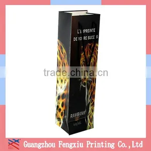 Brown Kraft Paper Bags With Twisted Handles Wholesale /kraft Paper Wine Bag:Custom Cheap Handmade Gift Paper Bag thumbnail-1