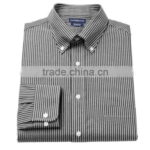 2015 Ningbo Factory OEM Men's Long Sleeve Cotton Plaids Dress Shirt thumbnail-3