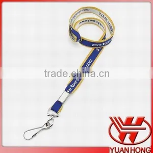 Polyester Material Custom Key Woven Lanyard no Minimum Order thumbnail-3