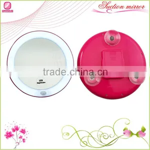 LED Suction Cup Mirror Lighted Wall Mirror thumbnail-2