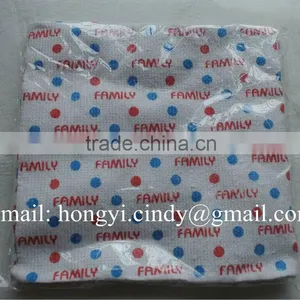 Printed 100%cotton Stitch Bonded Nonwoven Cotton Floor Towels thumbnail-1
