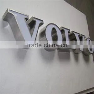 Led Raised Letter Sign 3d Galvanized Metal Letters thumbnail-1