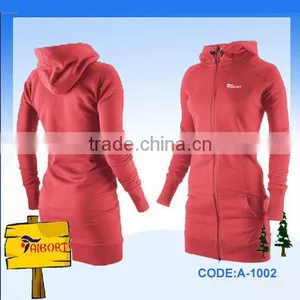 3/4 Fleecy Coat,women's Long Coat(A-1002) thumbnail-1