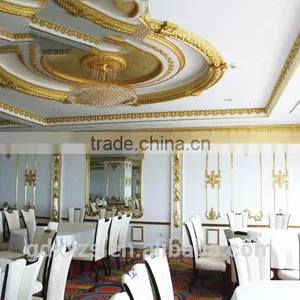 High Quality White Color PU Carved Moulding PU Cornice Moulding thumbnail-2